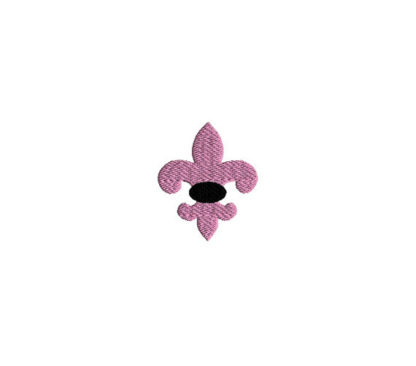 Mini Fleur De Lis 2 Embroidery Design