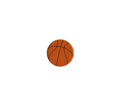 Mini Basketball 2 Machine Embroidery Design