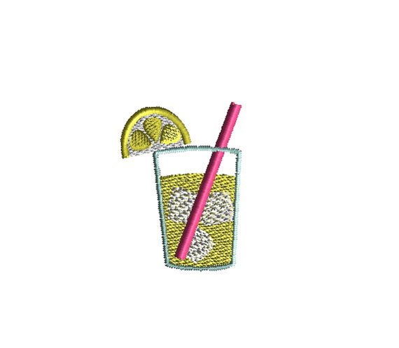 Mini Lemonade Machine Embroidery Design Mini Lemonade Machine Embroidery Design