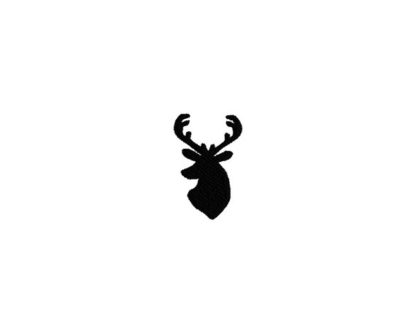 Mini Deer Head Embroidery Design