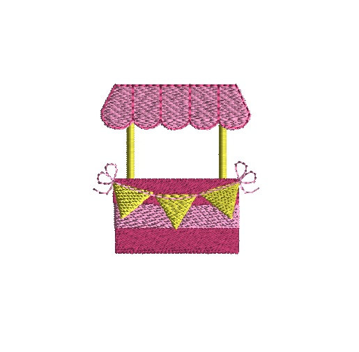 Mini Lemonade Stand Embroidery Design Mini Lemonade Stand Embroidery Design