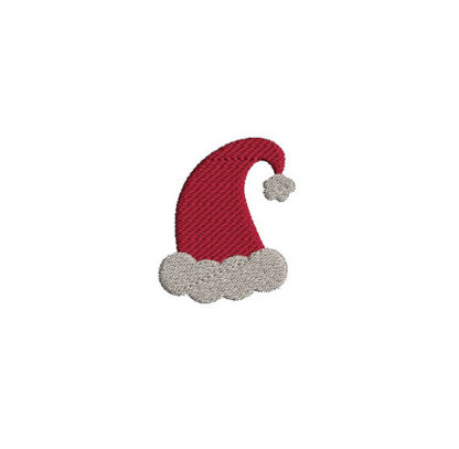 Santa Hat Mini Machine Embroidery Design