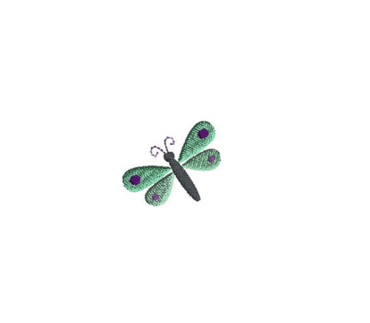 Mini Dragonfly Machine Embroidery Design 2