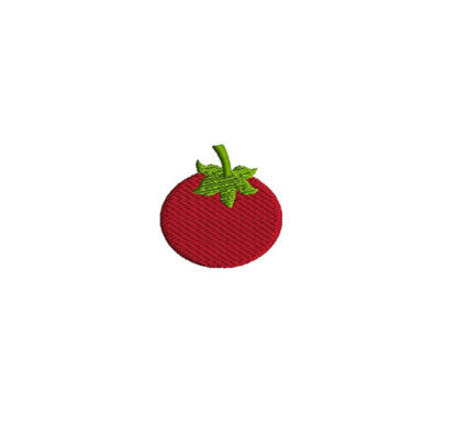 Mini Tomato Machine Embroidery Design