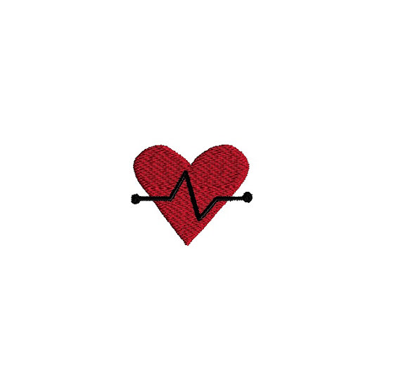 Mini Nurse Heart Machine Embroidery Design Mini Nurse Heart Machine Embroidery Design