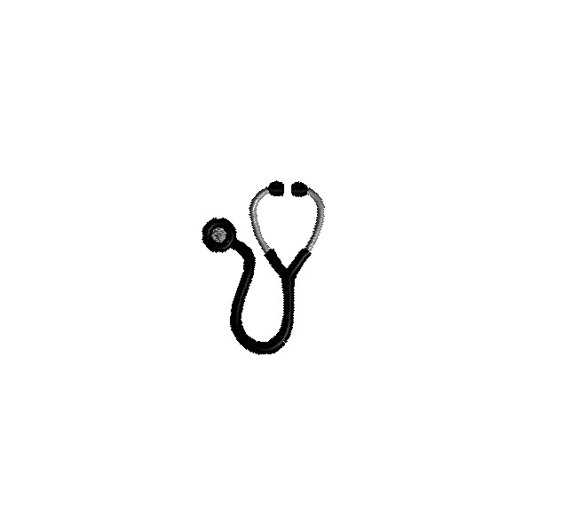 Mini Stethoscope Machine Embroidery Design Mini Stethoscope Machine Embroidery Design