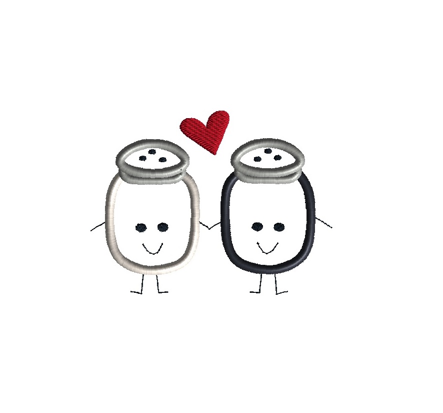 like salt and pepper