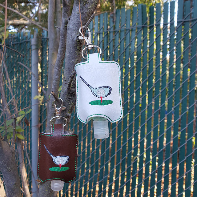 mini golf club and ball image