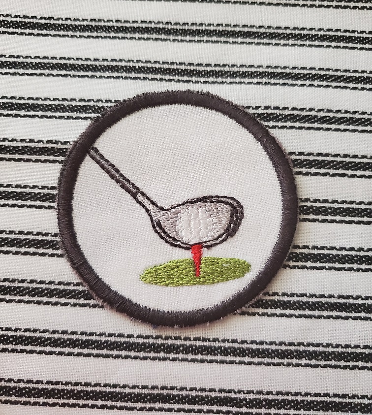 mini golf club and ball pic