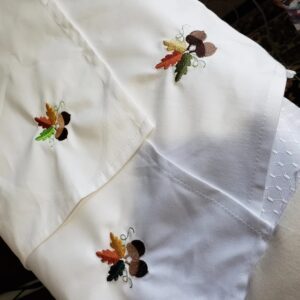 Mini Acorn Pair Machine Embroidery Design