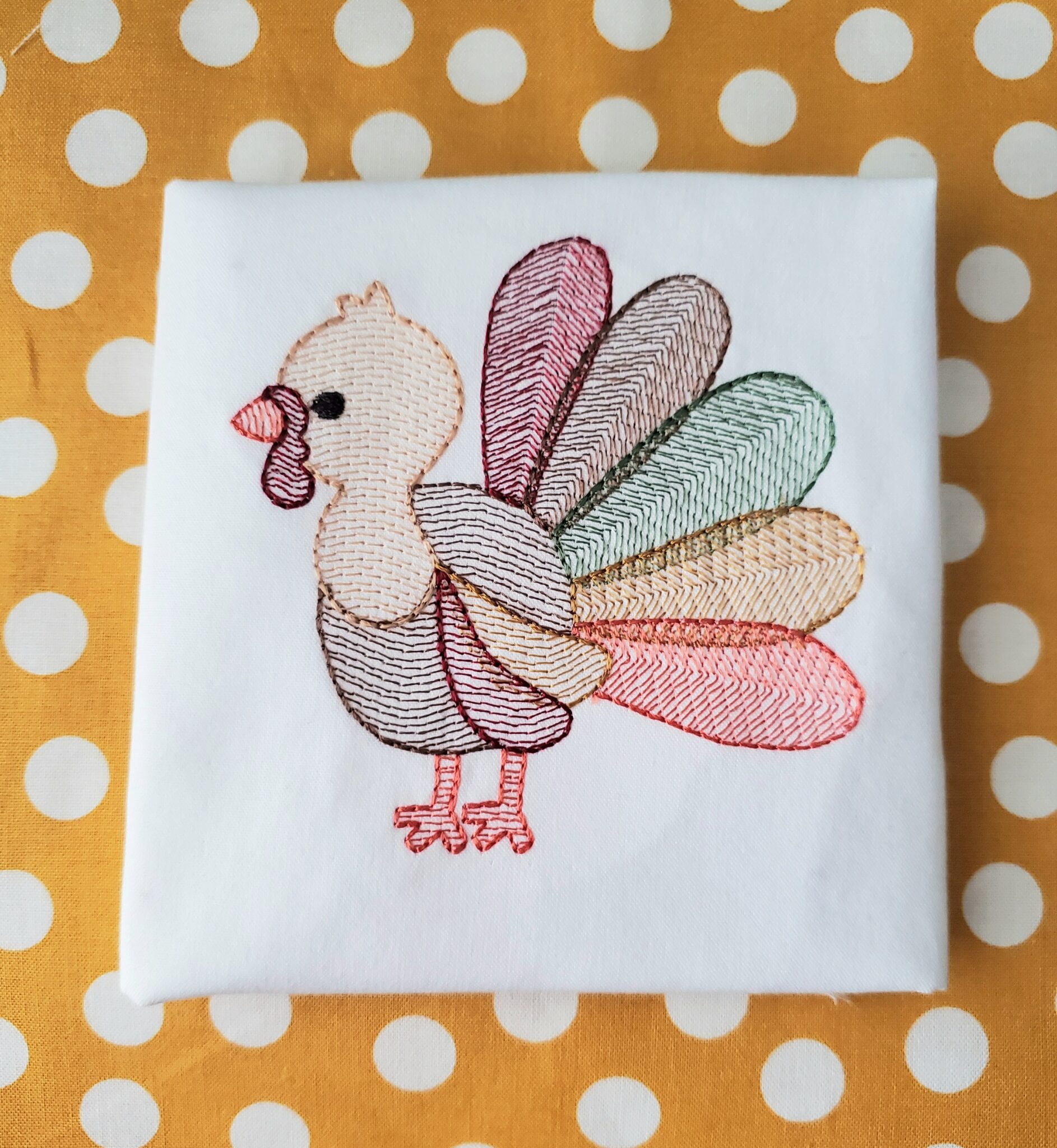 Turkey Quick Stitch Machine Embroidery Design
