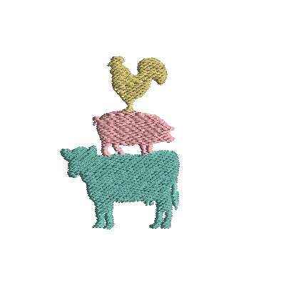 mini barnyard stack A