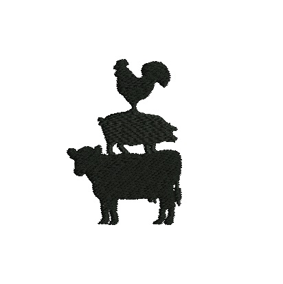 mini barnyard stack