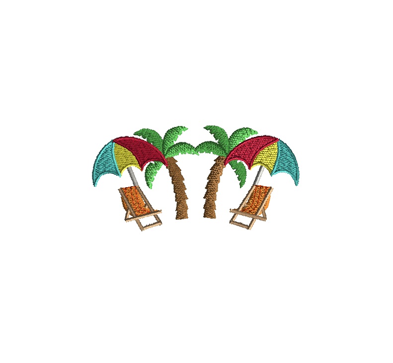 mini beach scene a