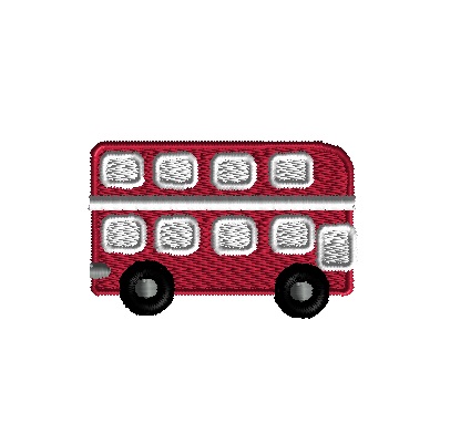 mini double decker bus