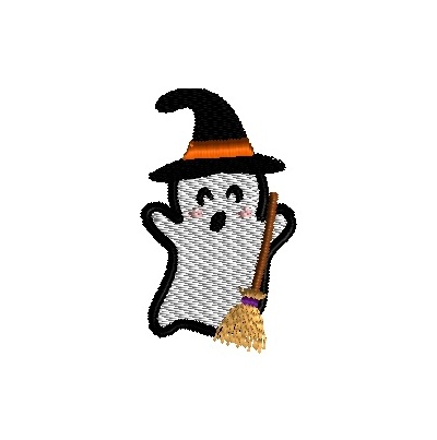 mini ghost witch