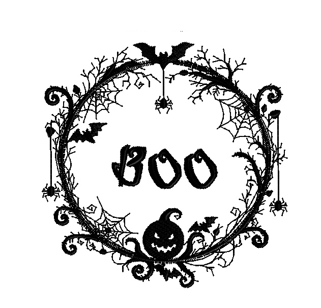 halloween frame mono