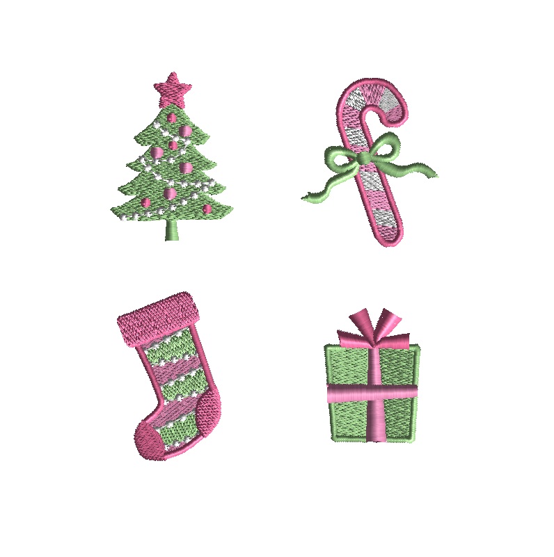 mini christmas 2 set